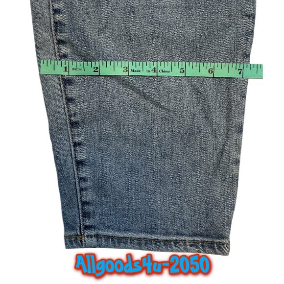 Gap True Skinny Women’s Jeans 35R Distressed Medium Wash - Picture 9 of 11